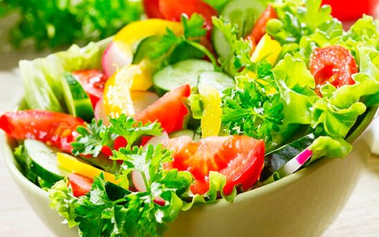 salata od povrća za prostatitis